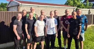 School accused of banning pupils from their end of year prom after they shaved their heads in solidarity with their cancer-stricken classmate