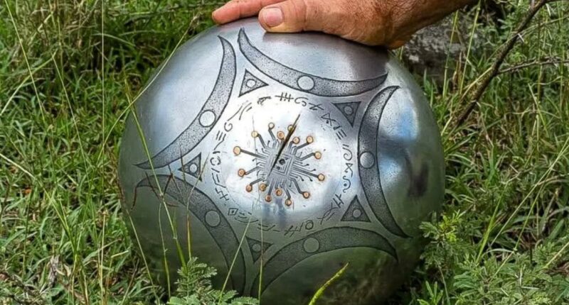 Scientists studying ‘UFO orb’ that ‘landed in Colombia’ claim mysterious object is ‘alien’ after scanning it with X-rays