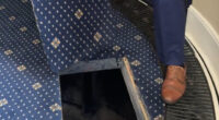 Secret tunnel under US Capitol with creepy staircase beneath floor panel revealed – but viewers are distracted by detail