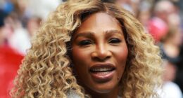 Serena Williams is the epitome of chic in Chelsea colours as she celebrates Women's FA Cup win after her husband Alexis Ohanian snapped up an eight percent stake in team