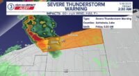 Severe thunderstorm warning ends for portions of Ashtabula, Lake counties