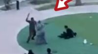 Shocking footage shows Saudi police beat women and girls inside secret prisons where families send 'disobedient' females to be locked away and punished for YEARS to break their spirit