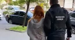 Shocking moment mother, 20, is caught trying to sell her two-year-old son for £18,000 in Ukraine because she wanted to start her own business