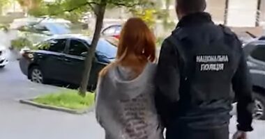 Shocking moment mother, 20, is caught trying to sell her two-year-old son for £18,000 in Ukraine because she wanted to start her own business