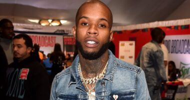 Shocking prison video shows Tory Lanez stabbed 14 times while screaming in a pool of blood