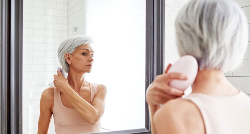 Shoppers in Their 60s 'Absolutely Love' This Now-$28 Hair Mask That Turns Gray Hair Silver
