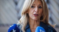 Spain’s deputy PM targeted by man ‘with two knives’ in horror broad daylight attack as cops taser and arrest suspect