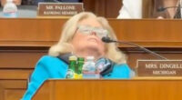 Stunning moment Dem falls asleep in Congress & then insists Republicans are to blame as she’s blasted as ‘absolute joke’