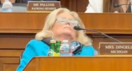 Stunning moment Dem falls asleep in Congress & then insists Republicans are to blame as she’s blasted as ‘absolute joke’