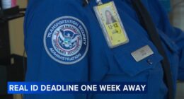 TSA at Chicago, Illinois airports warns REAL ID requirement to fly begins next week | What to know