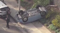 Teen girl, 15, crashes car off 40ft cliff and kills her dad in the passenger seat who was teaching her to drive