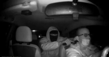 Terrifying moment Uber driver is carjacked by gunman before he ‘executed’ her as she begged for her life