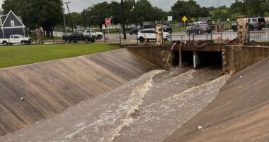 Texas student, 10, vanishes after being 'swept away by rapidly rising floodwaters'