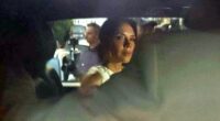 The Beckhams have arrived! Victoria cuts a glamorous figure as she joins sons Cruz and Romeo at lavish London venue for David's star-studded 50th birthday party - but where is Brooklyn?