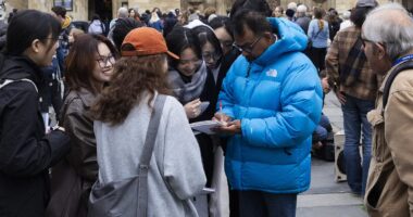 The towns being ruined by day-tripper invasions. Selfie-loving tourists cause traffic hell and the High Streets are dying - while the council does nothing
