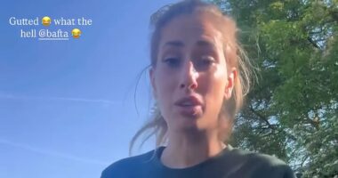 The truth about Stacey Soloman's ill-judged Insta rant for missing out on a Bafta - and why some BBC bosses are privately fuming about it: KATIE HIND
