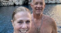Tom Hanks, 68, goes shirtless in 37th wedding anniversary post with wife Rita Wilson