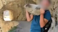 Tourist faces £168,000 fine after launching huge rock from a clifftop into a gorge at popular Spanish beauty spot