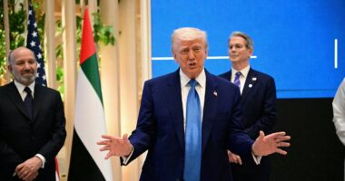 Trump drops one final $1 trillion Middle East deal and heads home to see daughter Tiffany's baby