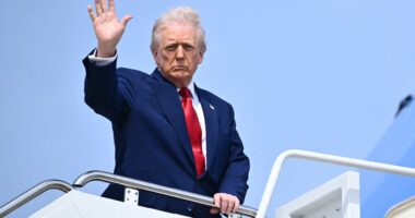 Trump lands in Riyadh ahead of Middle East tour after ‘Flying Palace’ plane row and vow to meet Putin & Zelensky