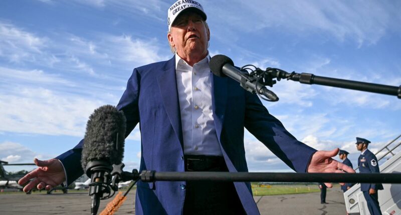 Trump says 'absolutely CRAZY!' Putin will lead to 'downfall of Russia' after massive attack on Ukraine