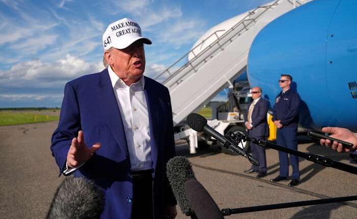 Trump says he'll delay a threatened 50% tariff on the European Union until July