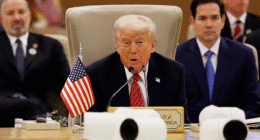 Trump, speaking in Saudi Arabia, says he wants Iran deal, will add more countries to Abraham Accords