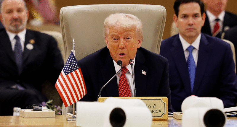 Trump, speaking in Saudi Arabia, says he wants Iran deal, will add more countries to Abraham Accords