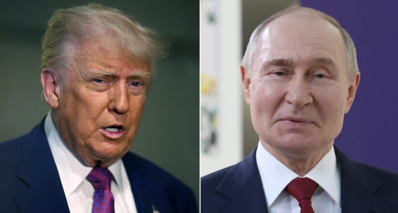 Trump warns Putin is 'playing with fire' after declaring the Russian president has 'gone absolutely CRAZY'