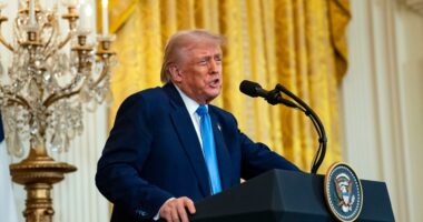 Trump ‘surprised public wasn’t told long ago’ about Biden’s prostate cancer as Don takes swipe at when ex-President knew