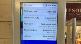 Tube network descends into chaos as major power outage takes down four lines ahead of rush hour