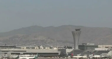 Two planes collide at major US airport in area ‘not monitored by air traffic control’ in second tarmac crash in weeks