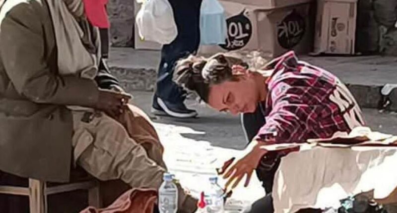 Ultimate backpacker nightmare: British woman is living on the streets in South America after being violently robbed of her passport and all her money