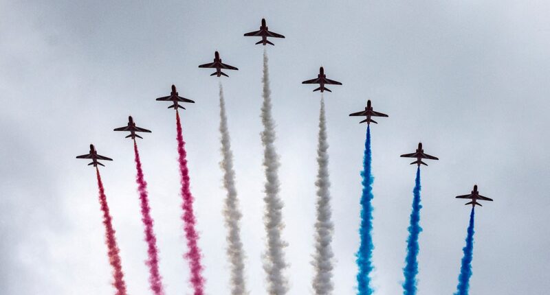 VE Day 80 celebrations begin! Britain to kick off four days of commemorations with iconic Red Arrows flypast and street parties galore