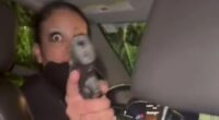 Watch terrifying moment raging Uber driver pulls GUN on female passenger after being told she has ‘crazy eyes’
