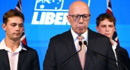 Opposition Leader Peter Dutton concedes defeat