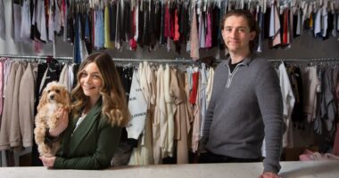 Who are Lounge Underwear CEOs Dan and Melanie Marsden and what is their net worth?