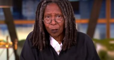 Whoopi Goldberg appears to fall asleep during The View discussion of Bill Belichick and Jordon Hudson
