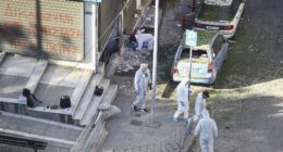 Woman, 38, killed after bomb explodes in her hands in massive blast in Greece as cops probe plot to blow up bank