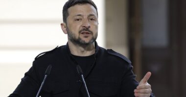 Zelensky says he 'will be waiting' to meet Putin in Turkey in a matter of DAYS after Trump called out the Ukraine and Russia leaders online