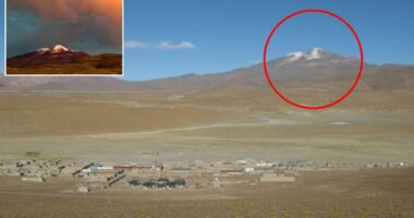 'Zombie' volcano dormant for 250,000 years awakens as scientists warn of eruption
