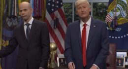 ‘Saturday Night Live’ Opens With Trump Signing Ridiculous Executive Orders: “Old Men Can Now Date Far Younger Women”