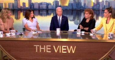 ‘Slurring’ Joe Biden makes shocking admission about Kamala Harris live on The View & is slammed over Christianity ‘joke’