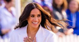 'Excited' Meghan Markle Sizzles In A White Slip Dress In New Pic Of Her Running On The Beach