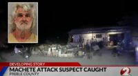 'Oh my god, I'm hit': Dad throws machete at motorcycle driver he thought was daughter's ex-boyfriend, killing woman passenger, deputies say