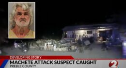 'Oh my god, I'm hit': Dad throws machete at motorcycle driver he thought was daughter's ex-boyfriend, killing woman passenger, deputies say
