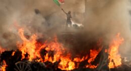 Los Angeles erupts in anarchy as protesters storm major highway and clash with law enforcement