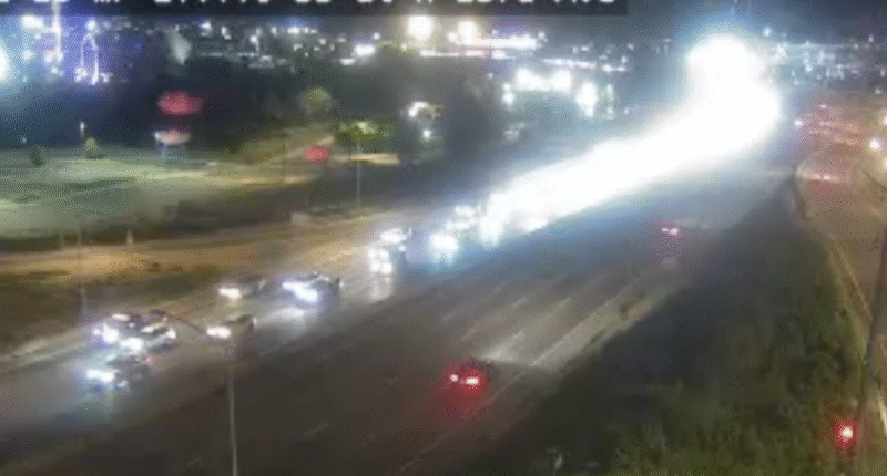 21-year-old motorcyclist arrested after crash that killed passenger, shut down southbound I-25 in Denver