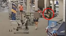 A girl, 14, was in the middle of her workout at the gym before every mother's worst nightmare unfolded in the blink of an eye