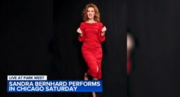 Actress, singer, comedian Sandra Bernhard performing stand-up comedy at Park West in Lincoln Park this weekend